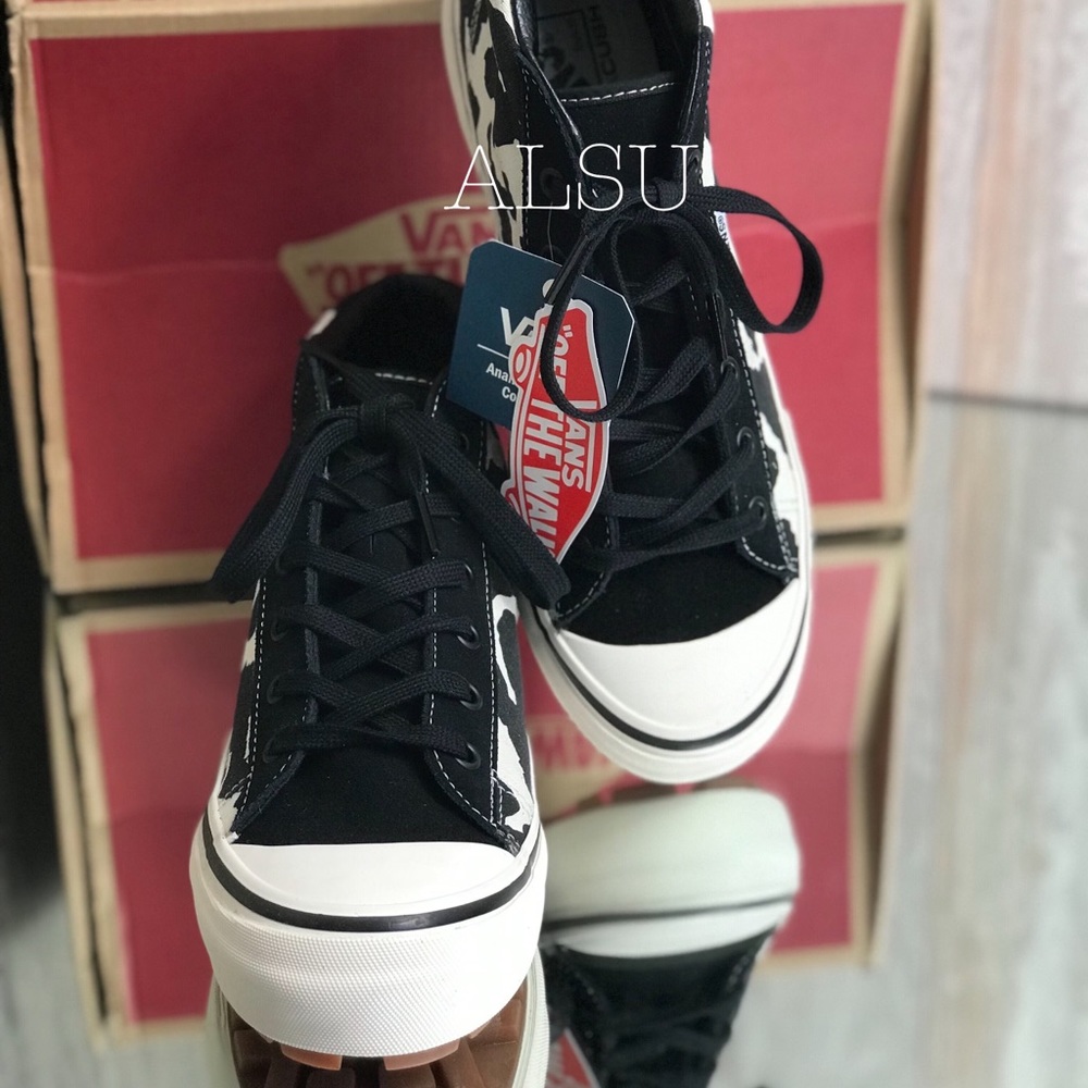 VANS STYLE 29 Mid DX Anaheim Factory Cow Black W - Picture 4 of 8